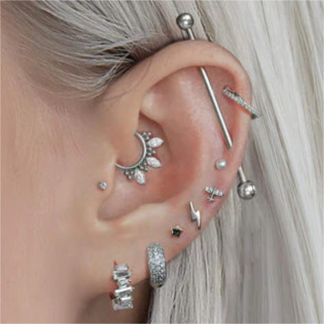 What Should Be Considered When After caring Industrial Piercings