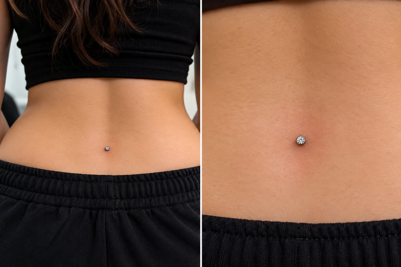 Lower Back Dermal Piercing: Pain, Healing & Aftercare