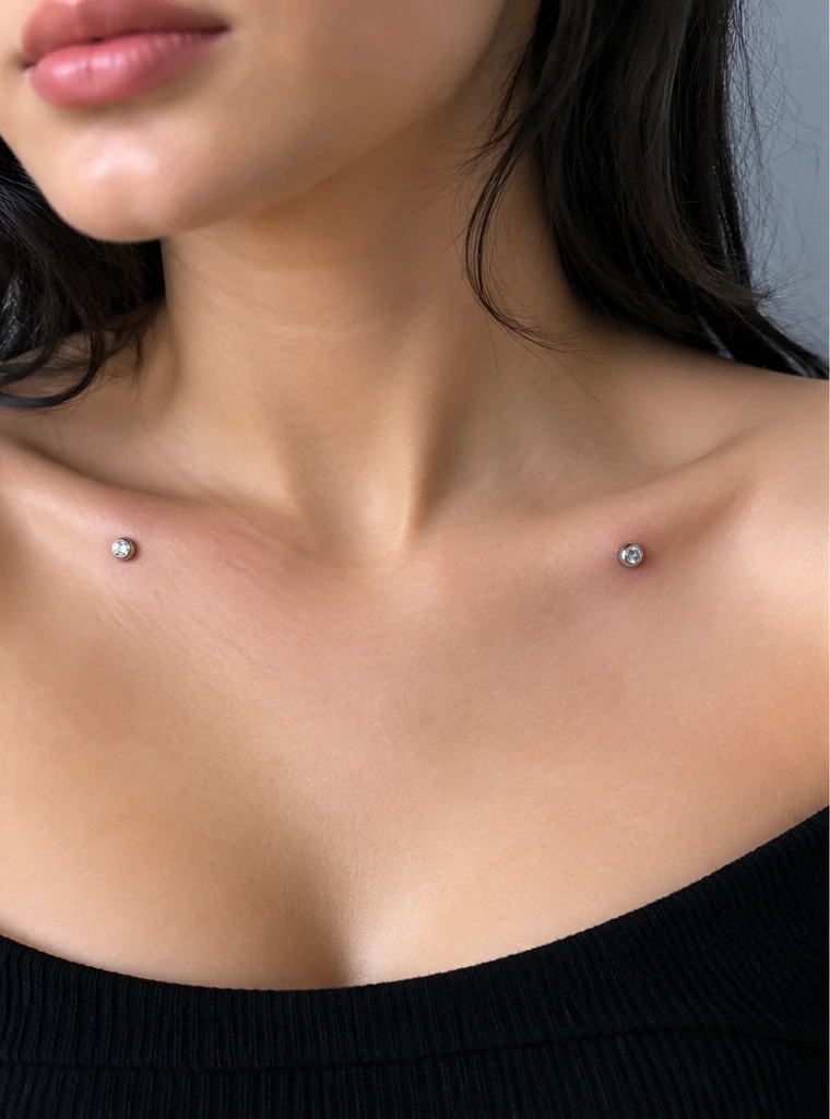 Collarbone Piercing: Pain, Healing, Cost, Risks & Aftercare